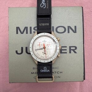 Swatch X Omega Bioceramic Moonswatch Mission To Jupiter Watch